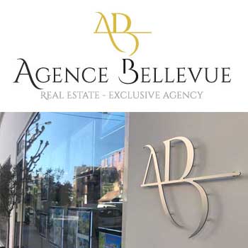 logo pour une agence immobilière de luxe